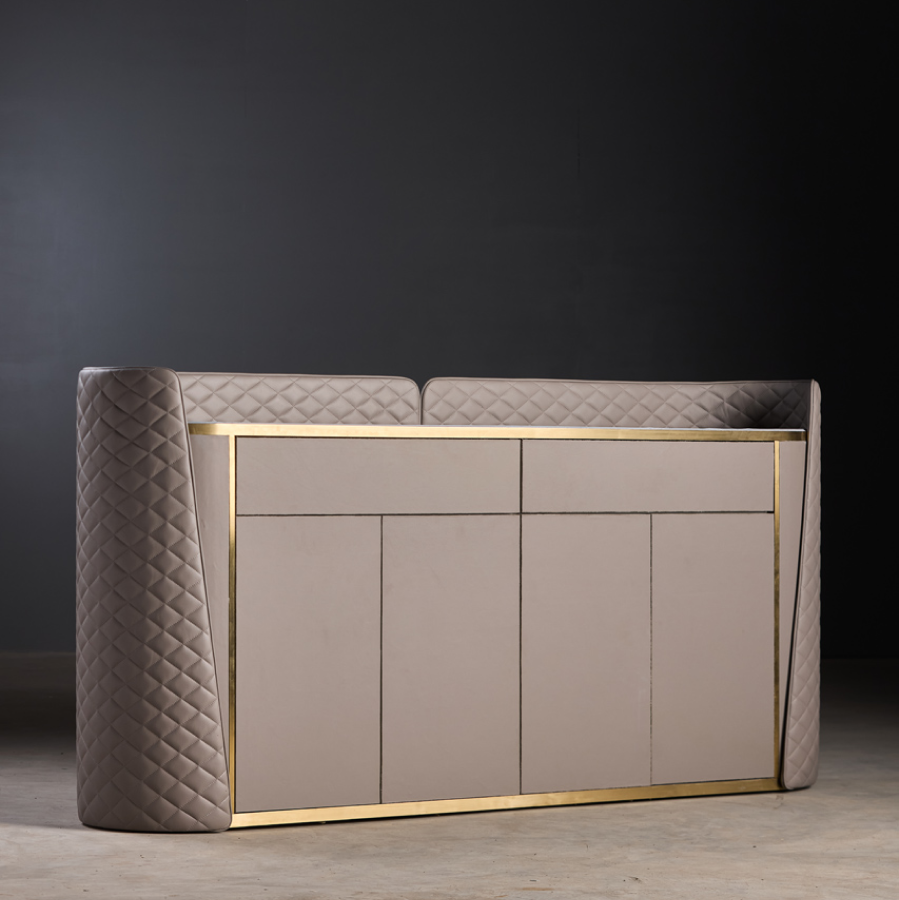 Mocha Luxe Cabinet