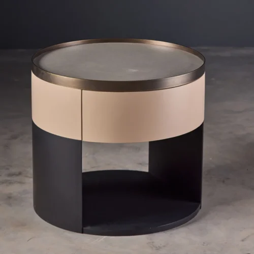 Luna Curve Bedside Table